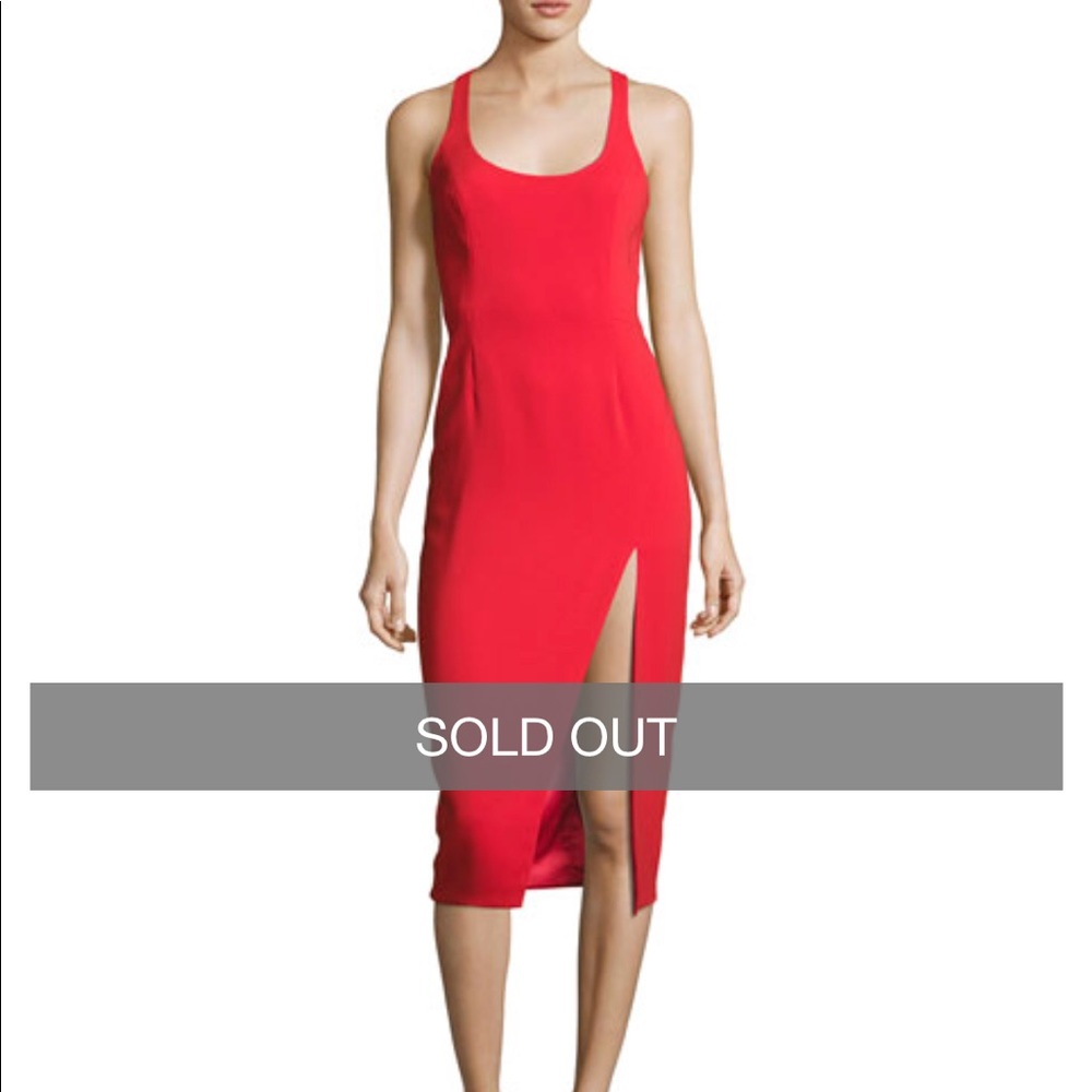 NWT Jay Godfrey Red Witherspoon Dress